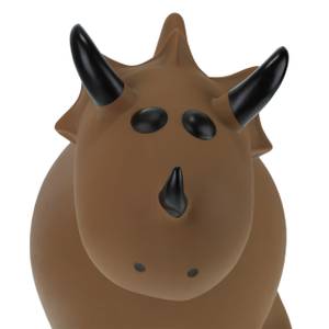 Animal sauteur pour les fans de dinos Noir - Marron - Matière plastique - 55 x 39 x 24 cm