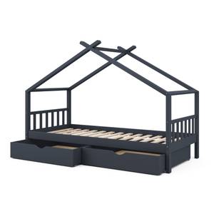 Lit enfant Design anthracite avec tiroir Anthracite