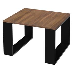 Table basse ML-DESIGN Set Noir - Marron châtaignier