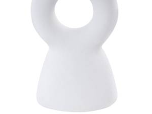 Bougeoir SPARTA Blanc - Céramique - 8 x 17 x 6 cm