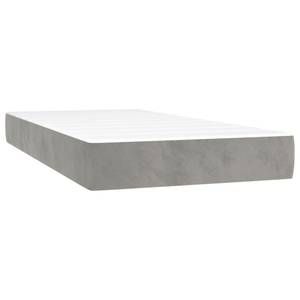 Boxspringbett 3017268-13 Hellgrau - 80 x 203 cm