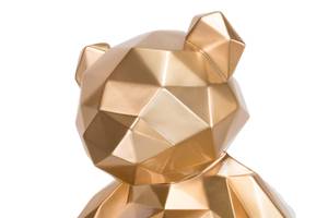 Skulptur Sweet Dreams Gold - Kunststein - Kunststoff - 30 x 28 x 23 cm