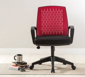 Chaise de bureau Comfort Rouge