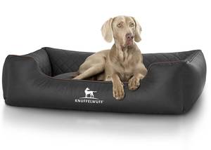 Hundebett Milan Schwarz - 75 x 25 x 105 cm