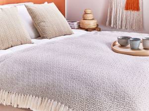 Kuscheldecke MITYAL Beige - Grau - Taupe