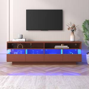 TV-Lowboard Epimetheus Ⅱ Braun - Holzwerkstoff - Metall - Massivholz - Holzart/Dekor - 39 x 55 x 175 cm