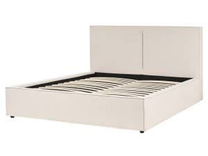 Doppelbett MOISSAC Beige - Schwarz - Breite: 177 cm