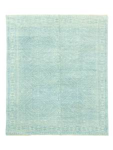 Designer - 301x258cm Blau - Naturfaser - 258 x 1 x 301 cm