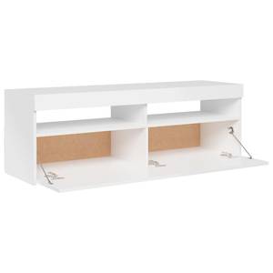 Meuble tv 3008756_3 Blanc brillant - Profondeur : 120 cm