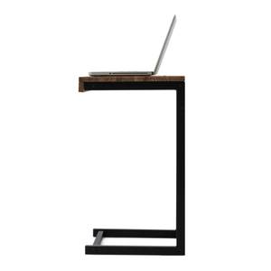 Table pour portable  ECO 50x36x63 NG-EV Noir - Bois massif - Bois/Imitation - 50 x 63 x 36 cm