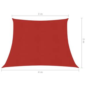 Voiles d'ombrage 3016419-17 Rouge - 800 x 250 cm