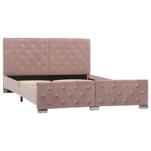 Bettgestell 3001902 Pink - Silber - Breite: 146 cm