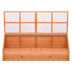 Gewächshaus 296508 Braun - Holzwerkstoff - 57 x 62 x 180 cm