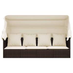 Outdoor Loungebett 3028901 Braun - Creme