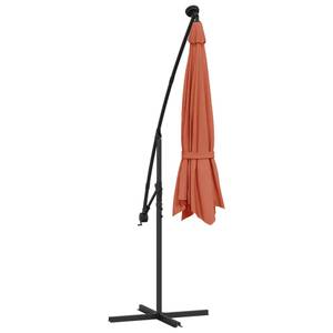 Parasol en porte-à-faux 3007815 Brun rouge