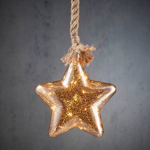Étoile lumineuse avec ficelle Argent (Ø20 x 100)