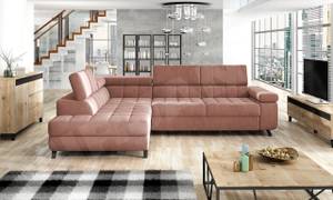 Ecksofa Nord Pink - Ecke davorstehend links