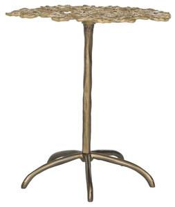 Akzenttisch AURILLA Gold - Metall - 50 x 55 x 50 cm