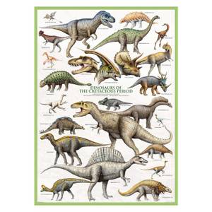 Puzzle Dinosaurier der Kreidezeit 1000 Papier - 26 x 6 x 36 cm