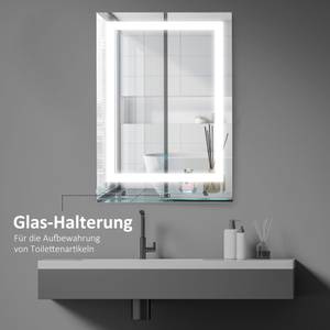 LED Badspiegel 834-138 Silber - Glas - 3 x 70 x 50 cm