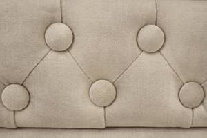 2er Sofa CHESTERFIELD Beige - Textil - Holzart/Dekor - 150 x 70 x 86 cm