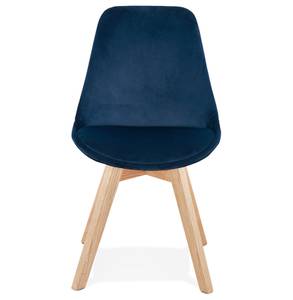 Stuhl JOE Blau - Massivholz - 48 x 85 x 56 cm