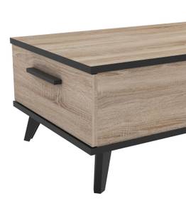 Table Basse Wayne Marron - Bois manufacturé - 51 x 36 x 107 cm