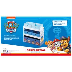 Spielregal Paw Patrol Weiß - Holzwerkstoff - 64 x 67 x 30 cm