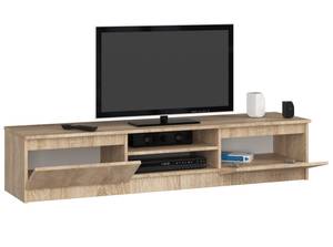 TV-Schrank K160 2T 1S CLP Eiche Sonoma Dekor