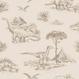 Tapete Dinosaurier 7347 Beige