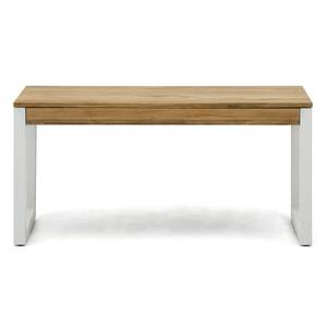 Table Basse relevable 50x100 BL-EV-18 Blanc - Bois massif - Bois/Imitation - 100 x 52 x 50 cm