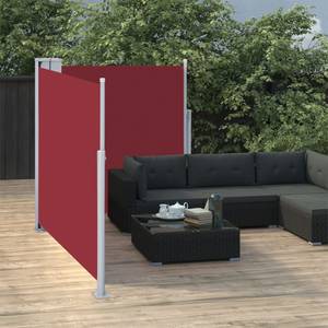 Seitenmarkise D9749 Rot - 600 x 117 x 117 cm