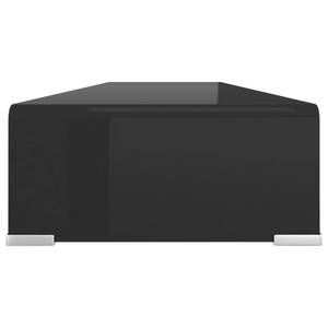 TV-Aufsatz 293728 Schwarz - 30 x 13 x 110 cm