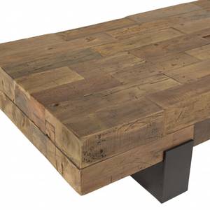 Couchtisch LEONCE Braun - Massivholz - 63 x 30 x 160 cm