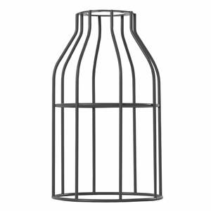 Lampenschirm Käfig Cage für Bala Hang Schwarz - Metall - Textil - 5 x 450 x 450 cm