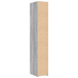 Highboard DE1908 Grau - Holzwerkstoff - 43 x 185 x 30 cm