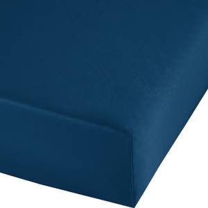 Spannbettlaken 155349 Indigoblau - Breite: 150 cm