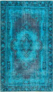 Tapis Ultra Vintage DCCLXVI Bleu - Textile - 135 x 1 x 231 cm