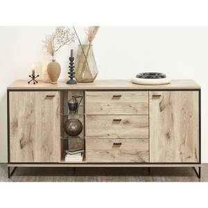 Sideboard Robin 4 Braun - Holzwerkstoff - 180 x 86 x 49 cm