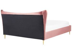 Doppelbett CHALEIX Gold - Pfirsich - Pink - Breite: 188 cm