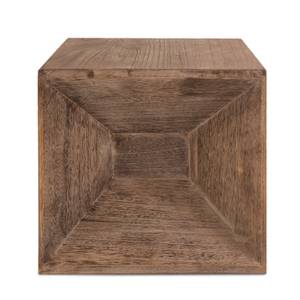 Table d’appoint Cube 1772 Marron - Bois massif - 40 x 38 x 40 cm