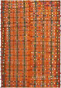 Tapis Jajim CLIV Orange - Textile - 148 x 1 x 219 cm