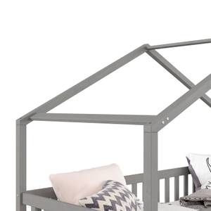 Lit cabane ELEA 90x200 cm Gris