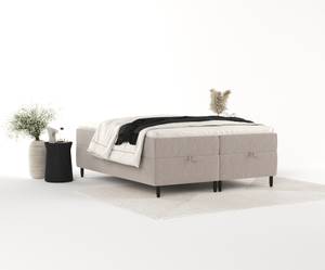 Boxspringbett Kanai Braun - 140 x 210 cm