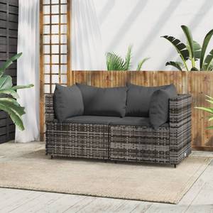 Ecksofa 3029629-4 (2er Set) Anthrazit - Grau