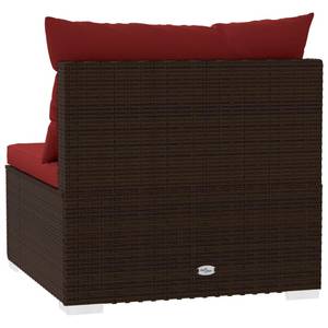 Salon de jardin (lot de 3) 3013629-13 Marron - Rouge - Brun rouge - 210 x 70 x 210 cm