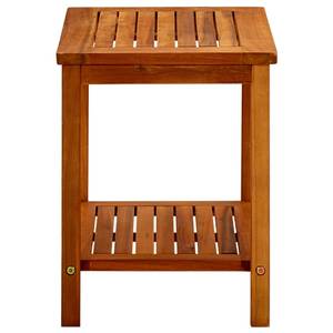 Wohnzimmertisch EDDAS Akazie Couchtisch Braun - Massivholz - 50 x 45 x 35 cm