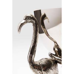 Schale Flamingo Grau - Metall - 36 x 33 x 36 cm