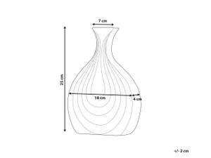 Vase décoratif THAPSUS Doré - 18 x 25 cm