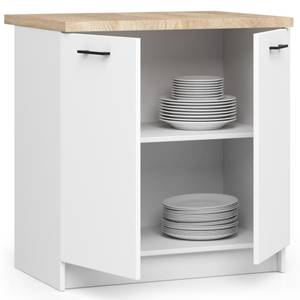 Meuble de Cuisine bas OLIWIA 80 2T Blanc